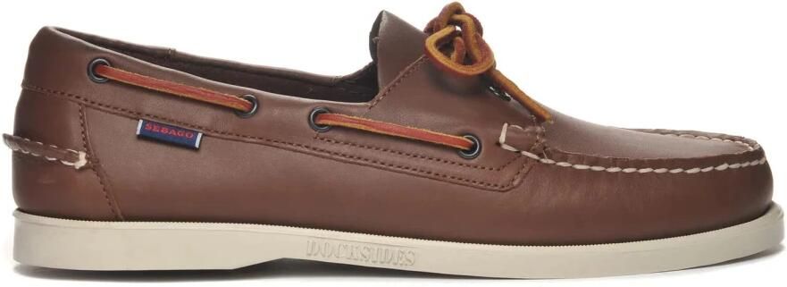 Sebago Docksides Portland bruin leren bootschoenen - Foto 7