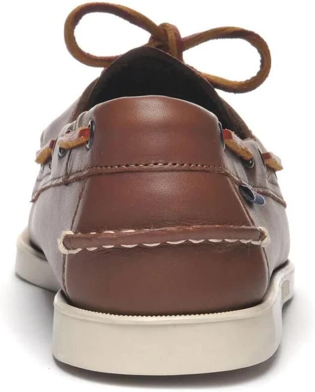 Sebago Docksides Portland bruin leren bootschoenen - Foto 4