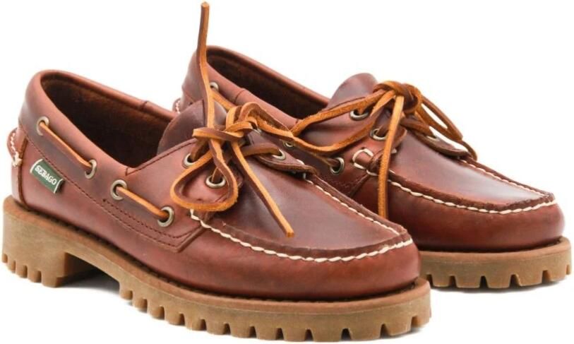 Docksides Sebago Docksides Ranger Waxy Woman leren derbyschoenen voor dames - Foto 3
