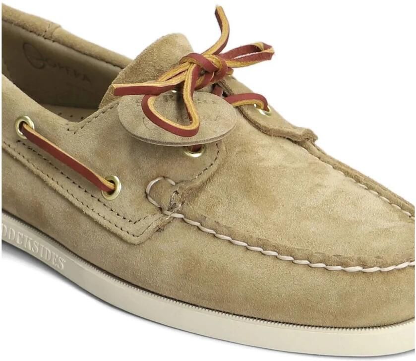 SEBAGO Veterschoenen Heren Portland Artisan Suède Beige - Foto 6