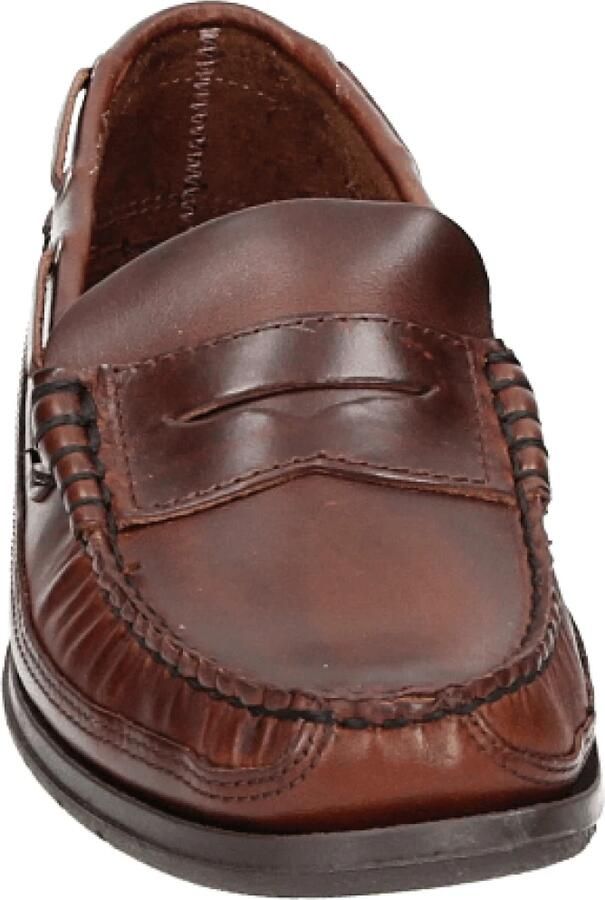 Sebago SLOOP SEAHORSE Volwassenen Instappers Bruin - Foto 3