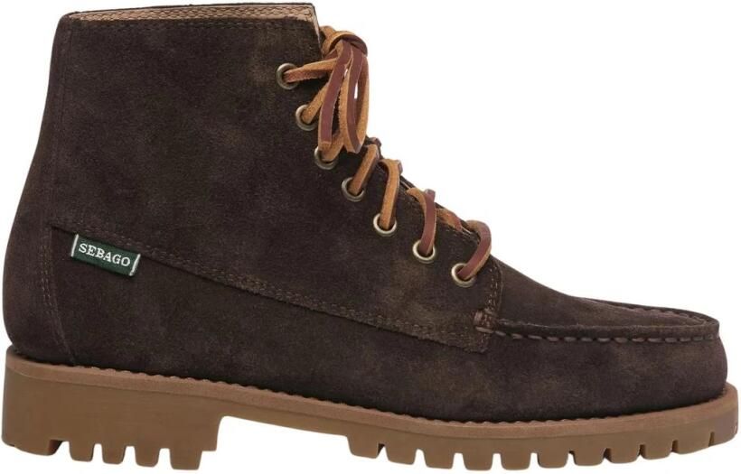 Sebago Suède Veterlaars met Veters