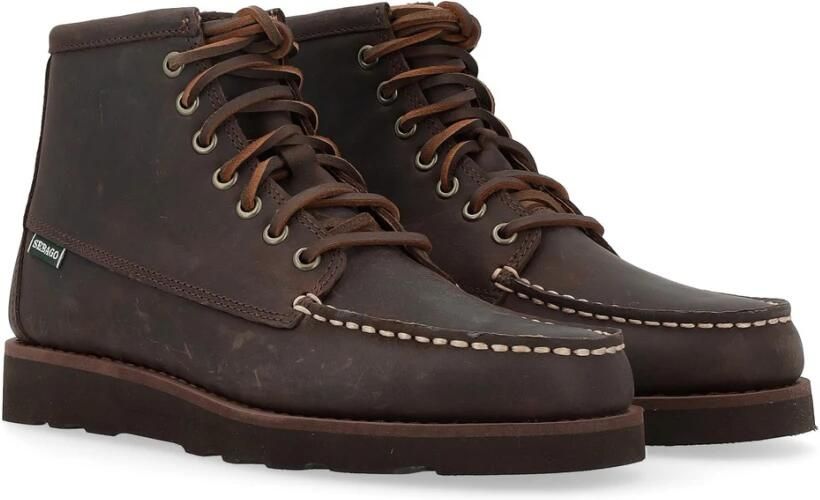 Docksides Sebago Tala Mid Crazy Horse leren halfhoge derbyschoenen - Foto 5