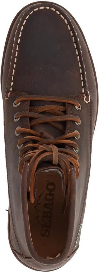 Docksides Sebago Tala Mid Crazy Horse leren halfhoge derbyschoenen - Foto 6