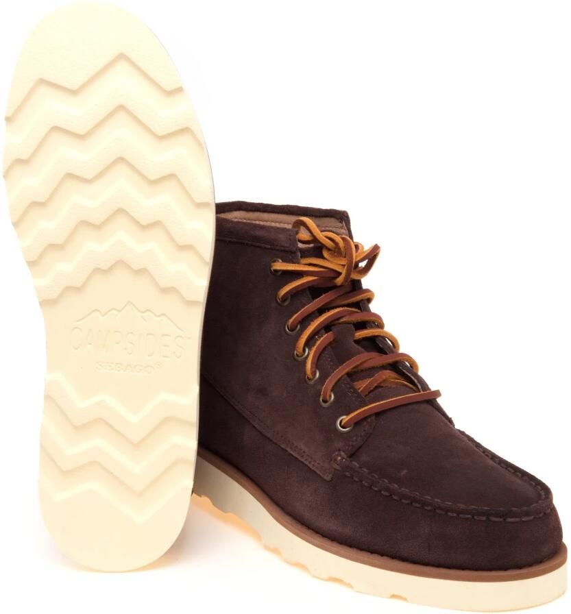 Sebago Heren Tala Mid Oiled Suede Bruin Brown - Foto 8