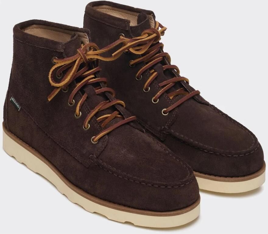 Sebago Heren Tala Mid Oiled Suede Bruin Brown - Foto 9