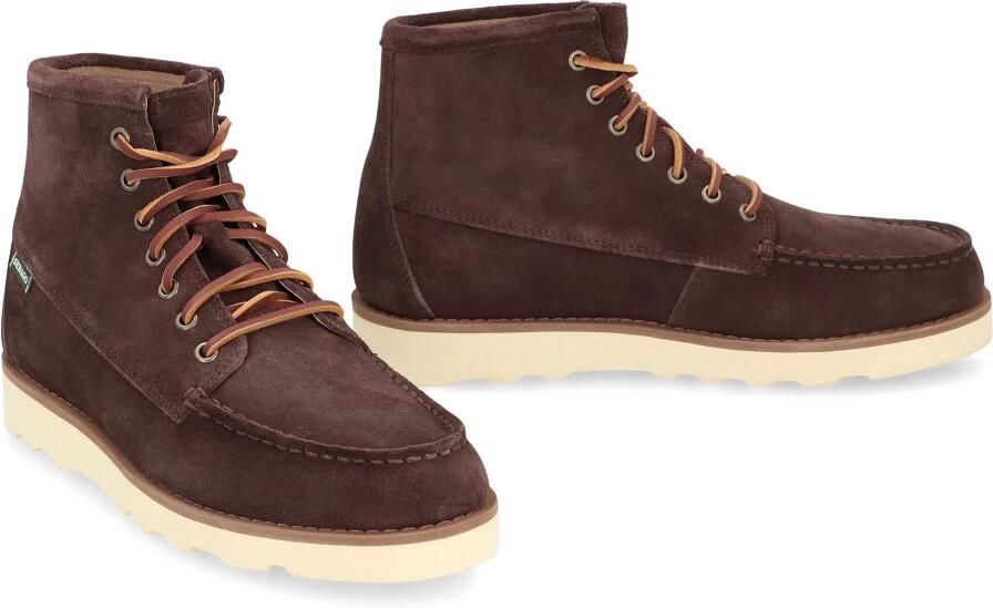 Sebago Heren Tala Mid Oiled Suede Bruin Brown - Foto 13