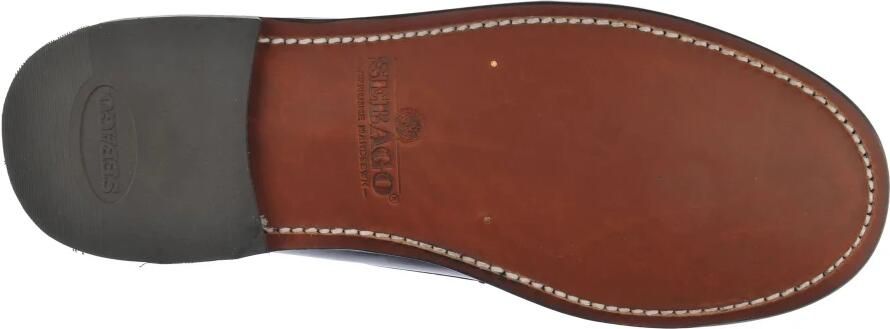 Sebago Zwarte leren mocassin voor vrouwen Black Dames - Foto 5