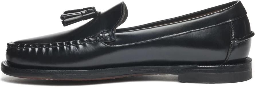 Sebago Zwarte leren mocassin voor vrouwen Black Dames - Foto 7