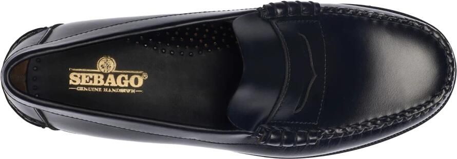 Sebago Klassieke leren instapper Italiaans gemaakt Black Dames - Foto 2