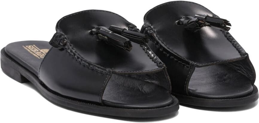 Sebago Zwarte Leren Stijlvolle Sandalen voor Vrouwen - Foto 3