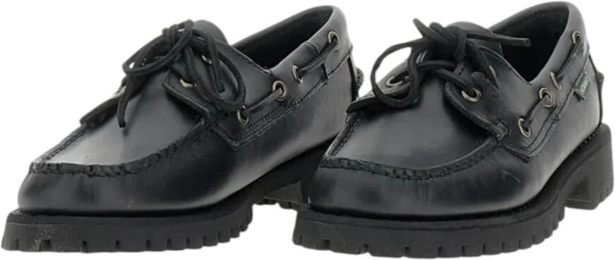 Sebago Zwarte Waxy Loafer Damesschoenen - Foto 5