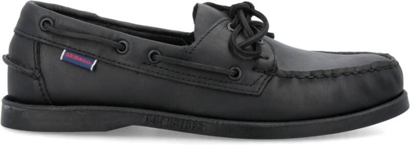 Sebago Shoes Black Heren