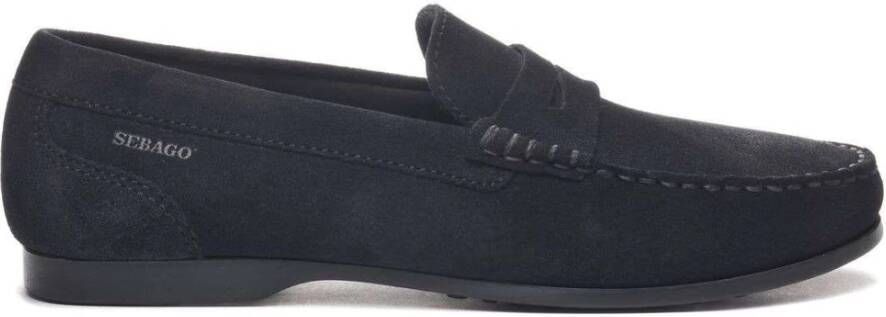 Sebago Mannen Instappers Kleur: Blauw