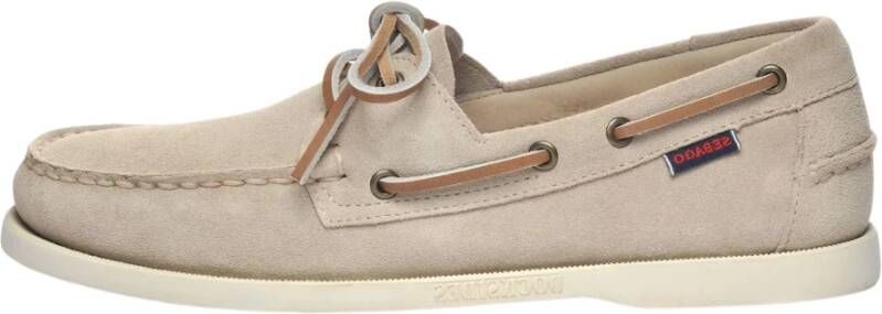 Sebago Platte schoenen voor vrouwen Beige Heren