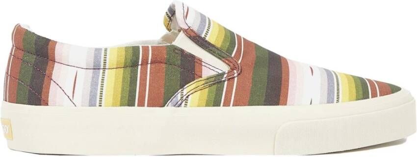 Sebago Vintage Slip-On Sneakers Wit Heren
