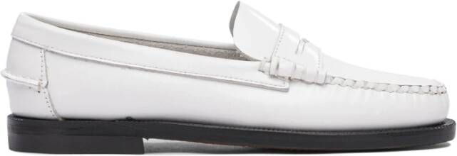 Sebago Witte Loafer Schoenen voor Vrouwen