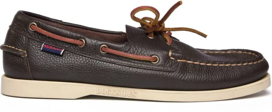 Sebago Bruine Loafers Lente Zomer Model Brown Dames