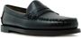 Sebago Zwarte Leren Ballerina's Elegante Schoenen - Thumbnail 1