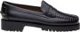 Sebago Zwarte Leren Loafers voor Vrouwen - Thumbnail 1