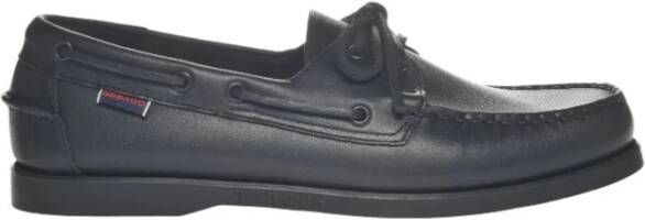 Sebago Zwarte Nautico Docksides Portland Schoenen - Foto 2