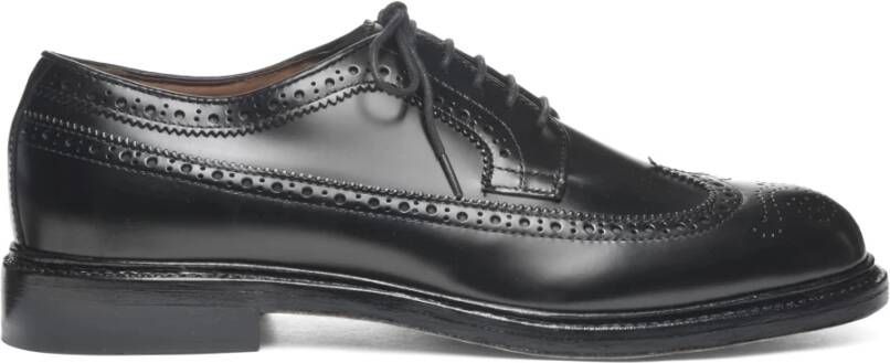 Sebago Zwarte platte schoenen Everett GYW