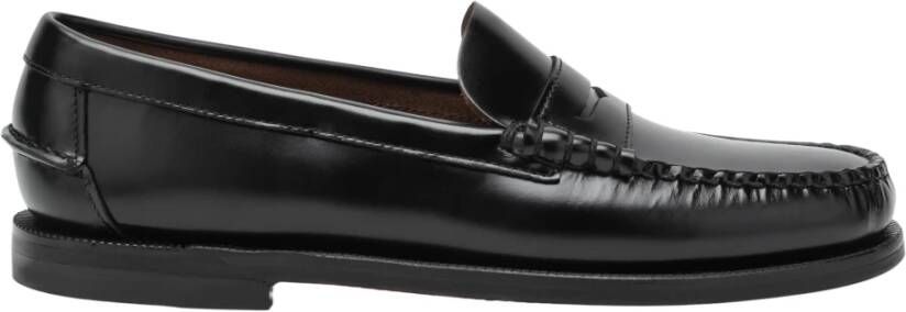 Sebago Zwarte Sandalen Mocassino