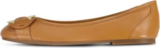 See by Chloé Chany Leather Ballet Flats Bruin Dames