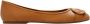See by Chloé Chany Leather Ballet Flats Bruin Dames - Thumbnail 1