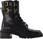 See by Chloé Mallory Boots In Black Brushed Leather Zwart Dames - Thumbnail 1