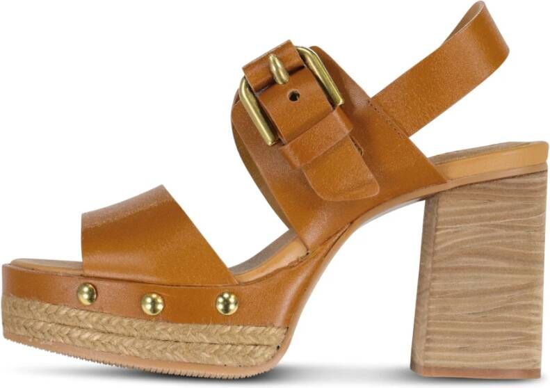 See by Chloé High Heel Sandals Bruin Dames