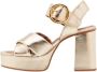 SEE BY CHLOÉ See By Chloé Sandalen Dames Lyna Sandaal Maat: 41 Materiaal: Leer Kleur: Goud - Thumbnail 2