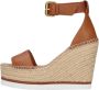 See By Chloé Cognac Sandalen Glyn High - Thumbnail 2