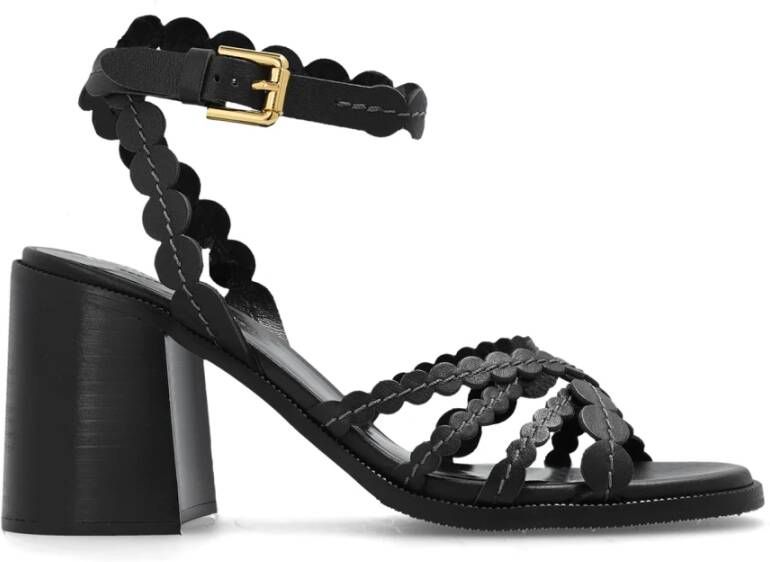 See by Chloé Kaddy sandalen met hakken Black Dames