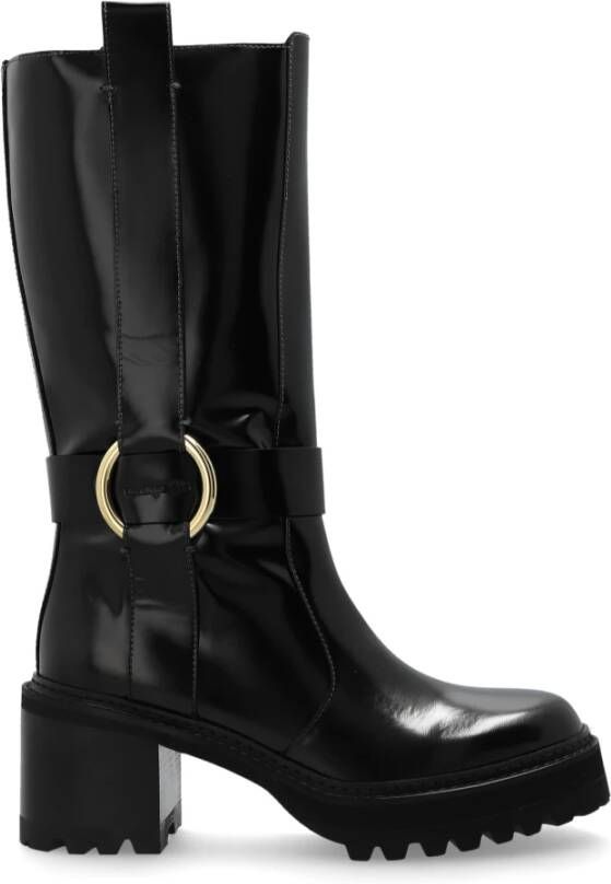 See by Chloé Laarzen Ring Black Dames