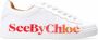 See by Chloé ‘Essie’ sneakers met logo Wit Dames - Thumbnail 7
