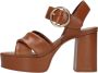 SEE BY CHLOÉ See By Chloé Sandalen Dames Lyna Sandaal Maat: 39 Materiaal: Leer Kleur: Bruin - Thumbnail 2