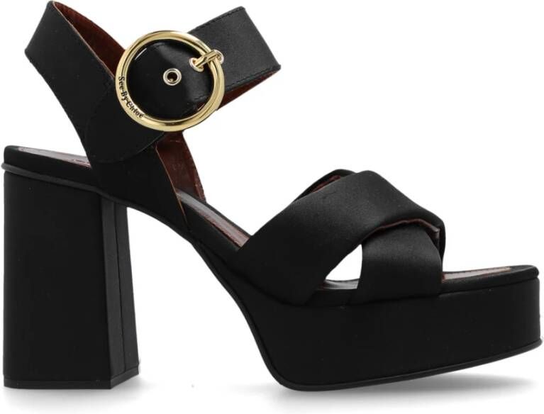 See by Chloé Plateau Sandalen Black Dames