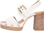 See By Chloé SEE BY CHLOE Fibbia Clog Sandalen Dames Beige - Thumbnail 2