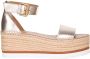 SEE BY CHLOÉ See By Chloé Espadrilles Dames Glyn Maat: 41 Materiaal: Leer Kleur: Goud - Thumbnail 2