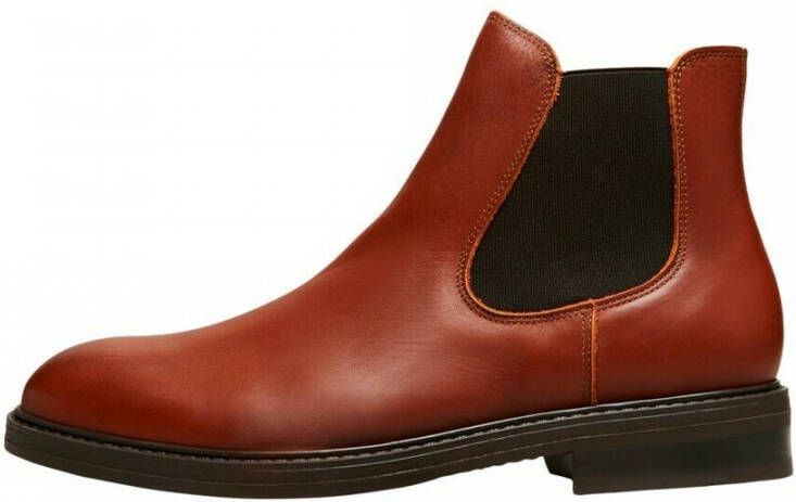 Selected Leather Chelsea boots Blake Bruin Heren