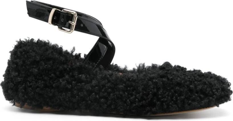Semicouture Vrouw Bailerinas Jas Black Dames