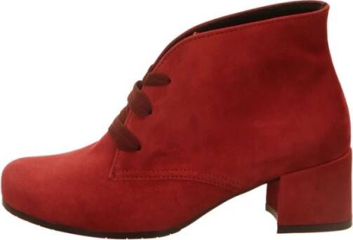 Semler M44023 Volwassenen VeterlaarzenHalf-hoge schoenen Kleur: Rood