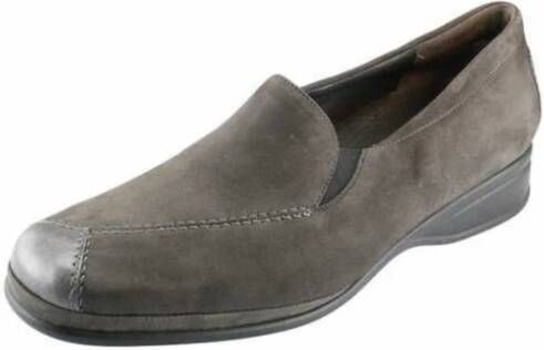 Semler Donkergrijze Mocassins