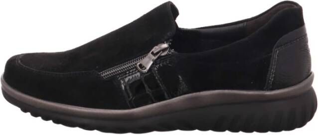 Semler Klassieke Zwarte Loafers