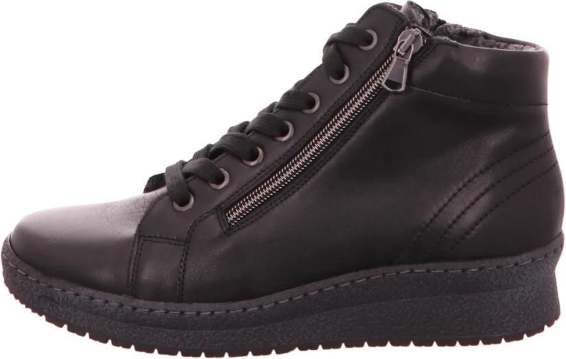 SEMLER Boots 'Stiefelette Damen M4402 Mira H-Weite Echtleder in schwarz' zwart - Foto 5
