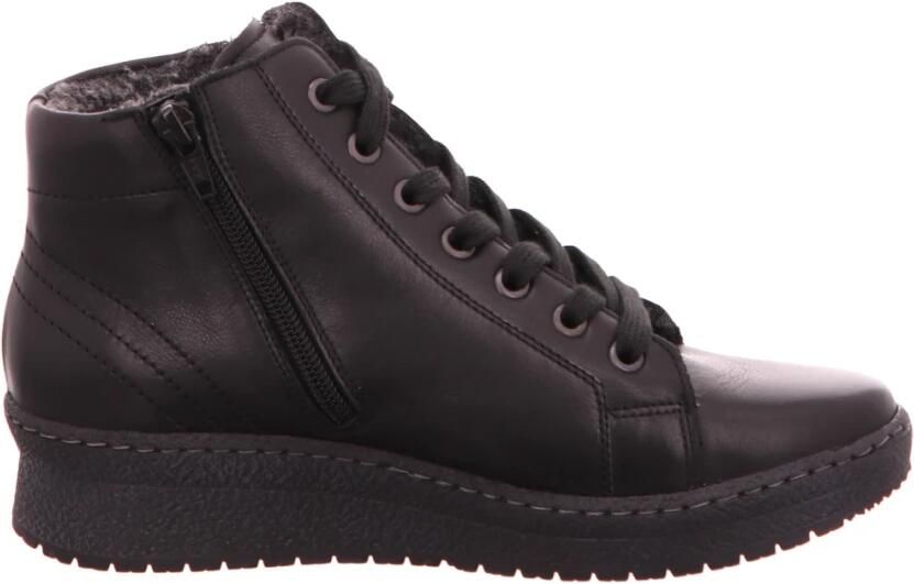 SEMLER Boots 'Stiefelette Damen M4402 Mira H-Weite Echtleder in schwarz' zwart - Foto 8