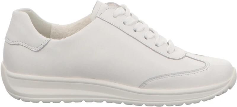 Semler Casual witte veterschoenen voor dames