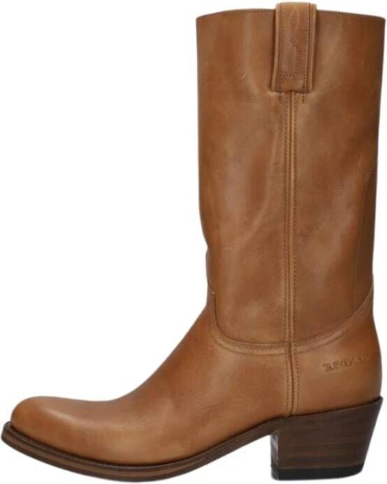 Sendra Dames Cowboy Laarzen met Accent Brown Dames