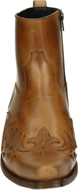 Sendra Heren leren laarzen in cognac